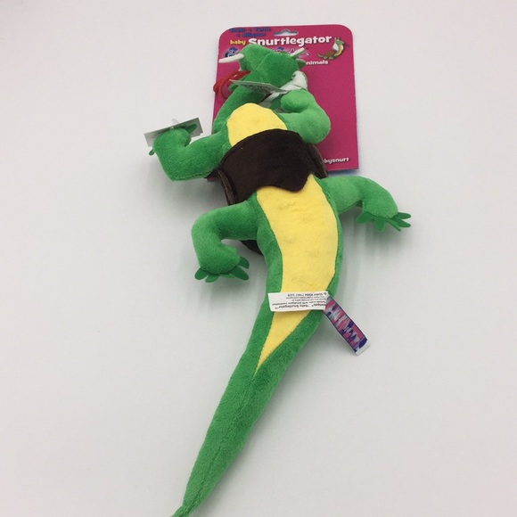 Genetipetz Snurtlegator Snake Turtle Alligator Plush Stuffed Animal - Picture 9 of 11